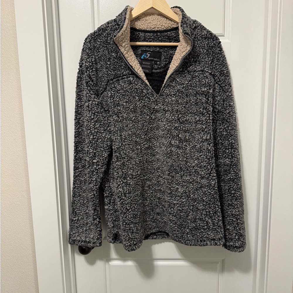 Black Sherpa sweatshirt
